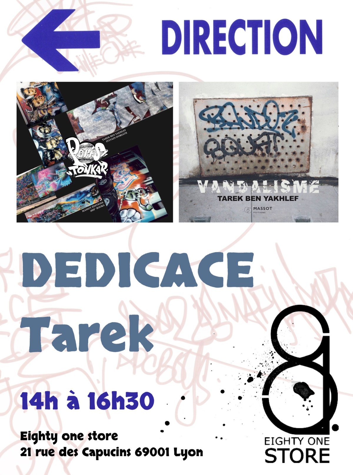 Dédicace au 81store de&nbsp;Lyon