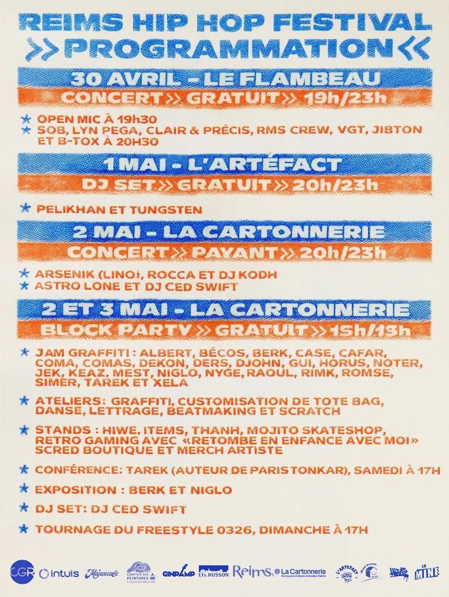 Reims Hip Hop Festival&nbsp;2026
