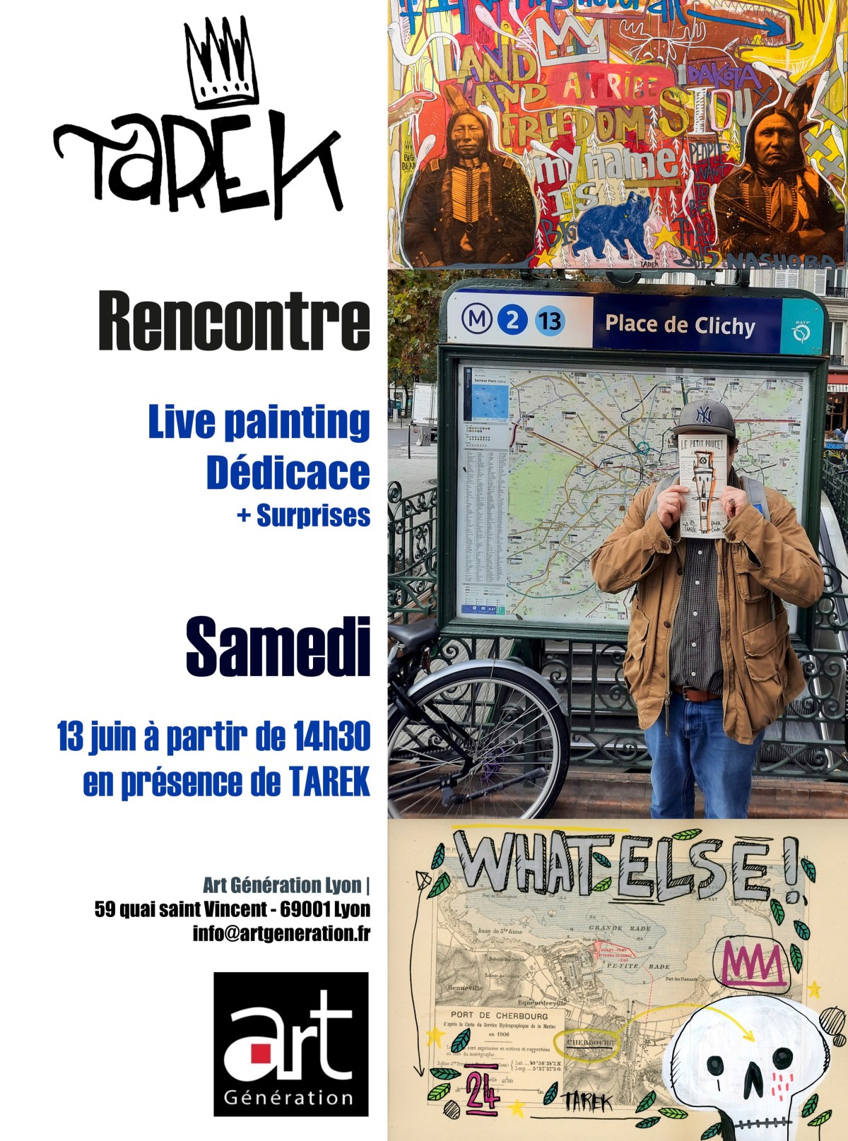 Tarek en dédicace chez Art Génération&nbsp;Lyon